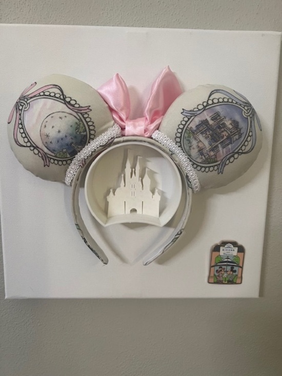 Vintage Coquette Park Hopper Theme Minnie Ears Headband main image 11